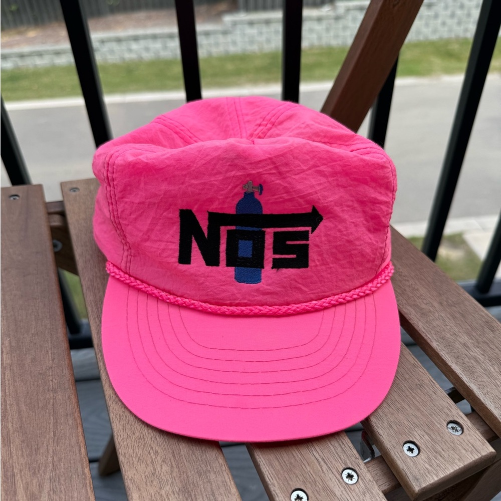 Vintage Pink NOS Logo Cap
